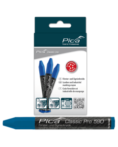 Pica-Pro Signier- und Försterkreide | 12mm Blau