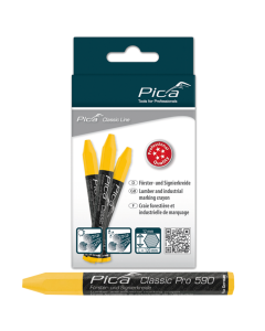 Pica-Pro Signier- und Försterkreide | 12mm Gelb