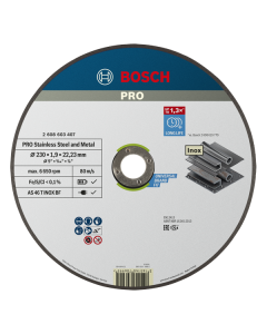 Trennscheibe-Inox+Metal 230x1.9x22.23mm