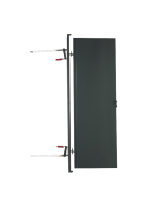 Massive Bautüre-Metall | 73-120cm