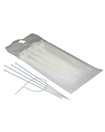 Kabelbinder 300x4.8mm 100 Stk. | Transparent