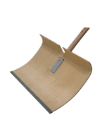 Schneeschieber-Sperrholz KLEMM-FIX mit Stiel