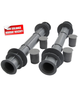 HBT Mauerstärken Ø 22mm mit Dichtungs-Stopfen